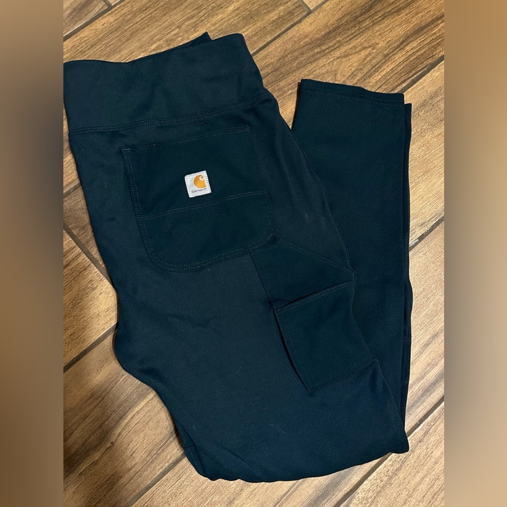Carhartt Leggings sz lg Hunter Green